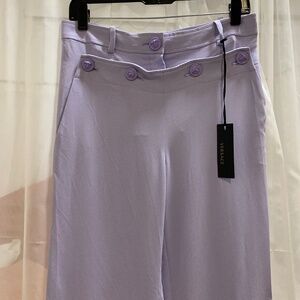 NWT Versace Medusa lilac dress pants